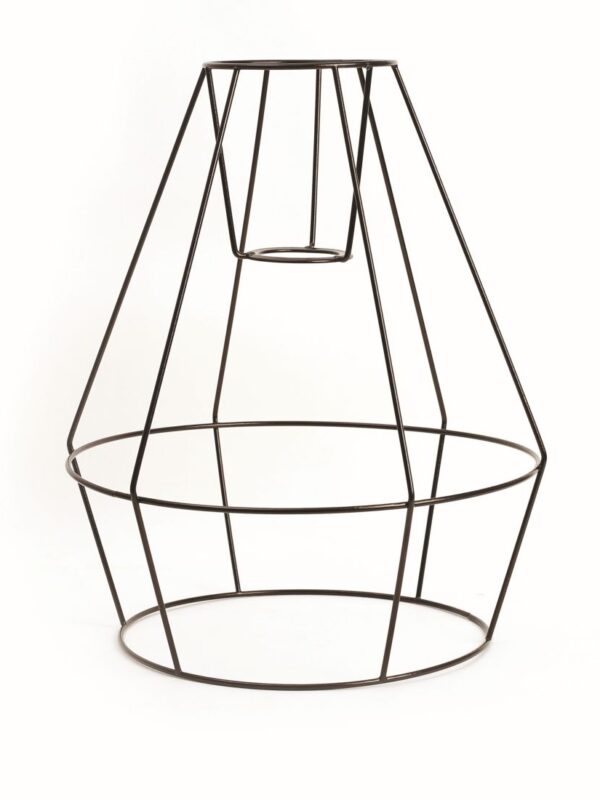 Black lampshade – industrial spirit