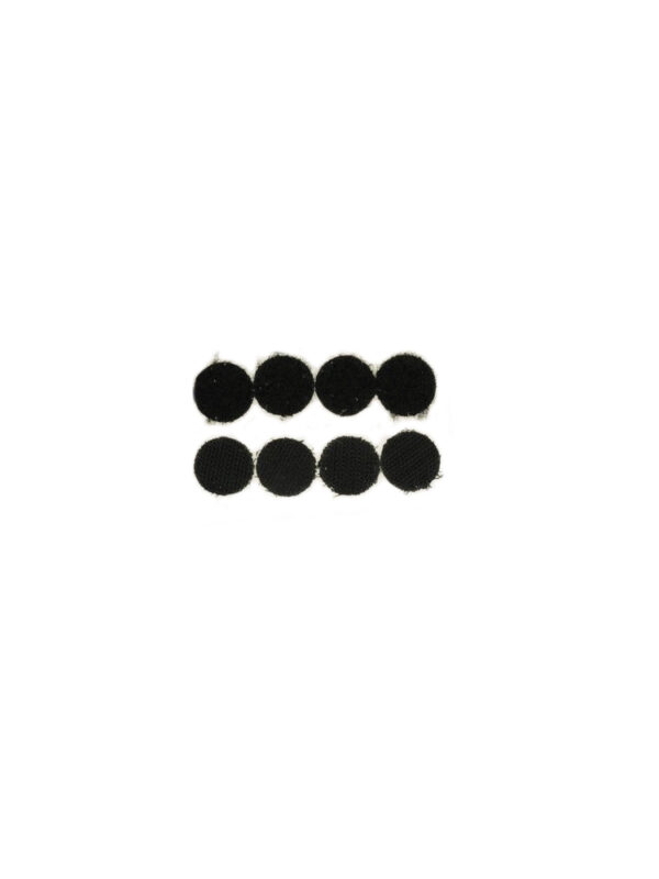 Haakjes 20 mm zwart