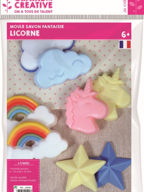 Soap mould unicorn