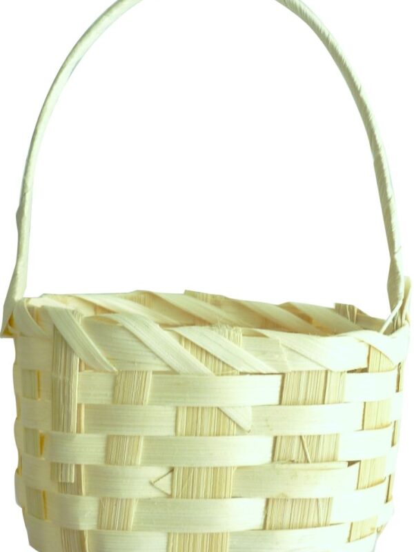 Ovale bamboemand 90x65x130