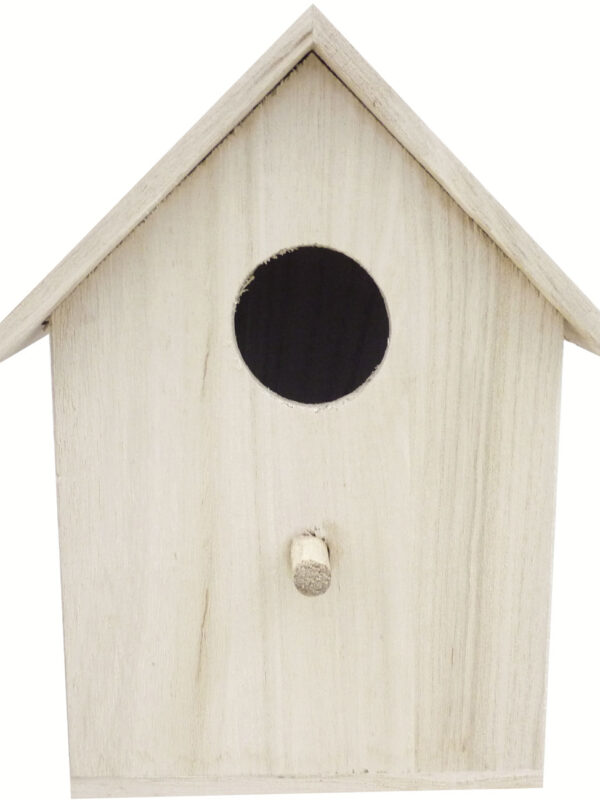 Wooden birdhouse 210 mm x 130 mm x 110 mm