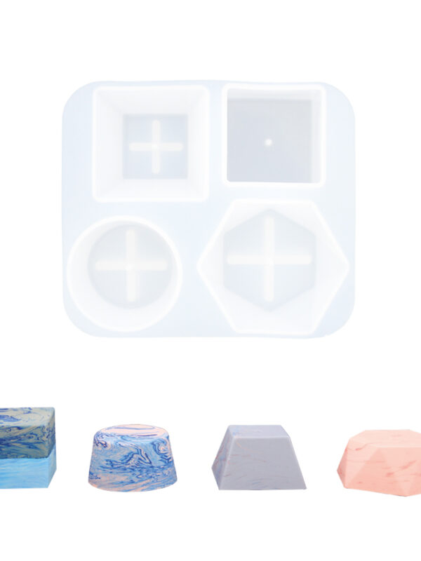 Porte-encens en silicone moulé
