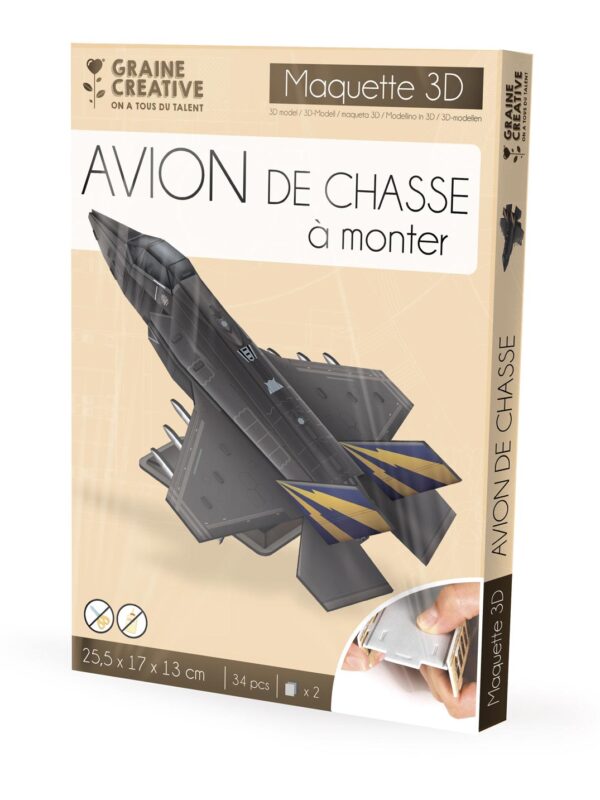 3D puzzle model – Aircraft