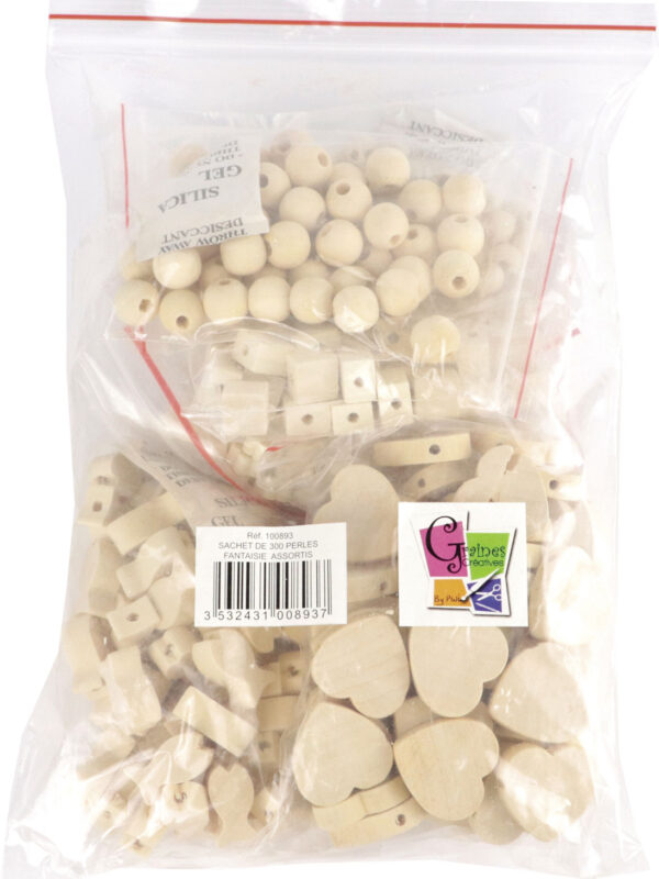 300 fantasiekralen assorti (50 x 6 modellen)