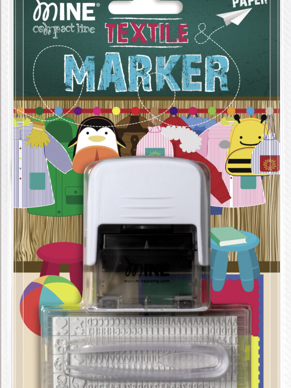 Verstelbare textielstempel