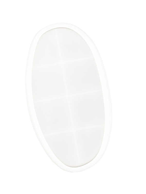 Silicone mould irregular oval bowl Reslin