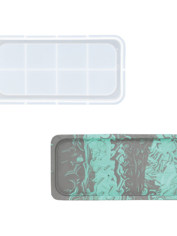 Moule en silicone rectangulaire