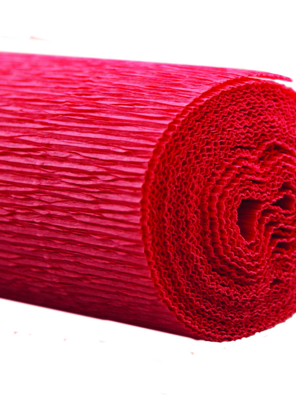 Florist crepe 50 cm x 250 cm – Red