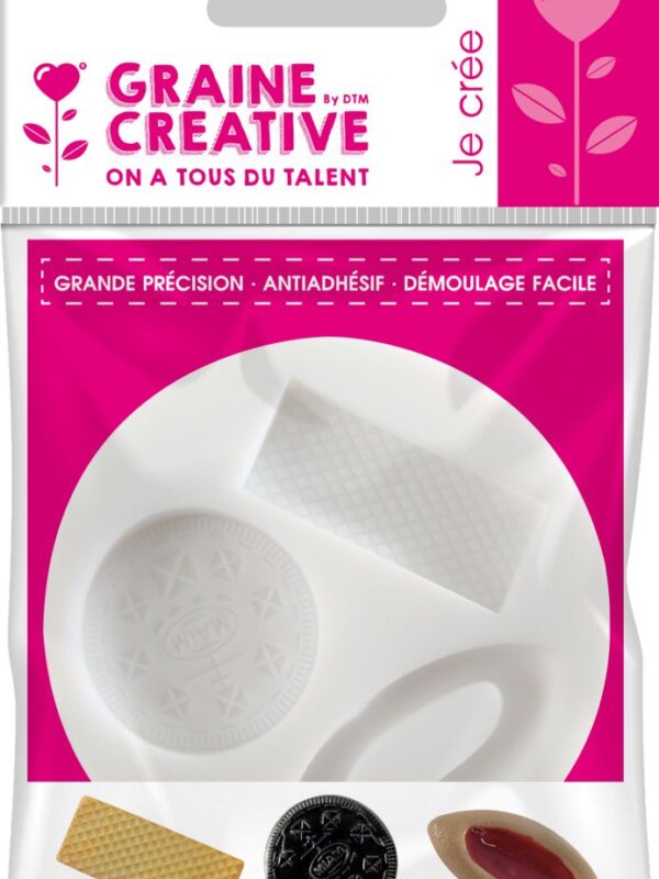 Mini silicone mould Ø70mm – Cookies and waffles