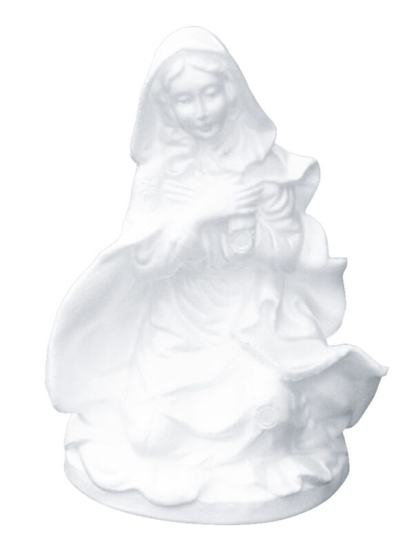 Virgin Mary polystyrene