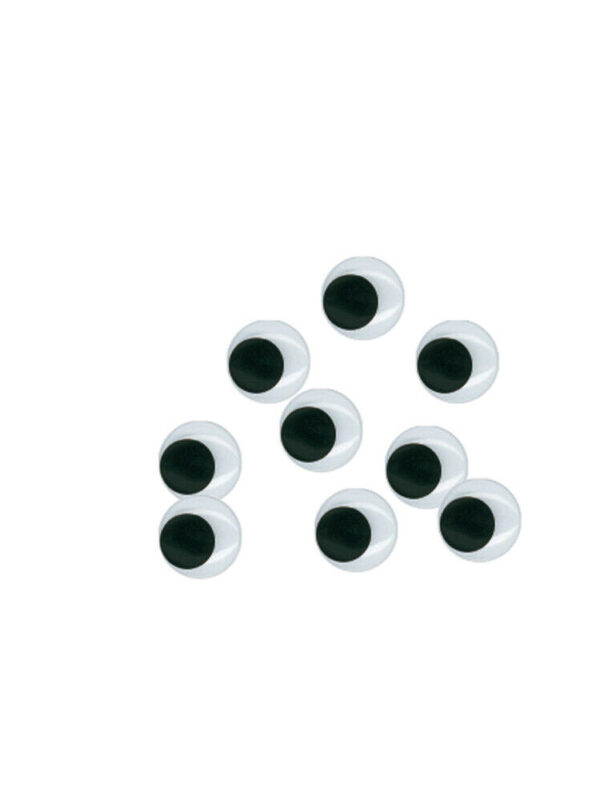 Wiggly eyes 5mm (100 pcs)