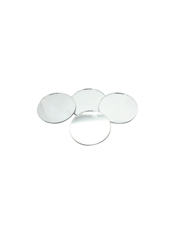 Sachet of 4 round mirrors 50mm