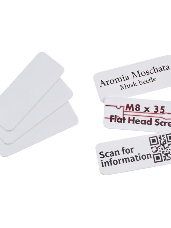 Colop E-mark Go – Self-adhesive PVC labels 18mm x 45mm (50 pcs)