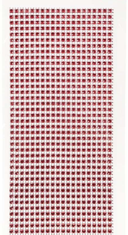Adhesive strip red 100 x 255 mm