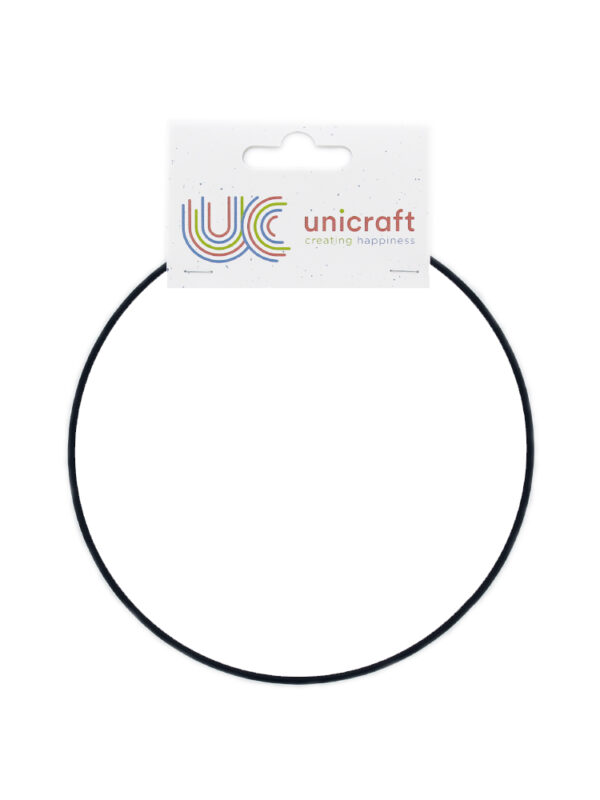 Metal ring black Ø 15 cm
