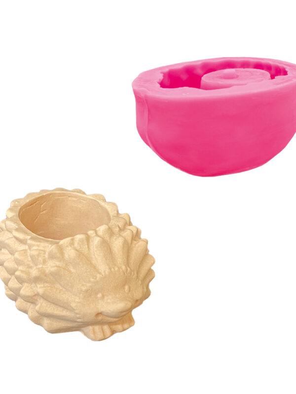 Moule en silicone hérisson