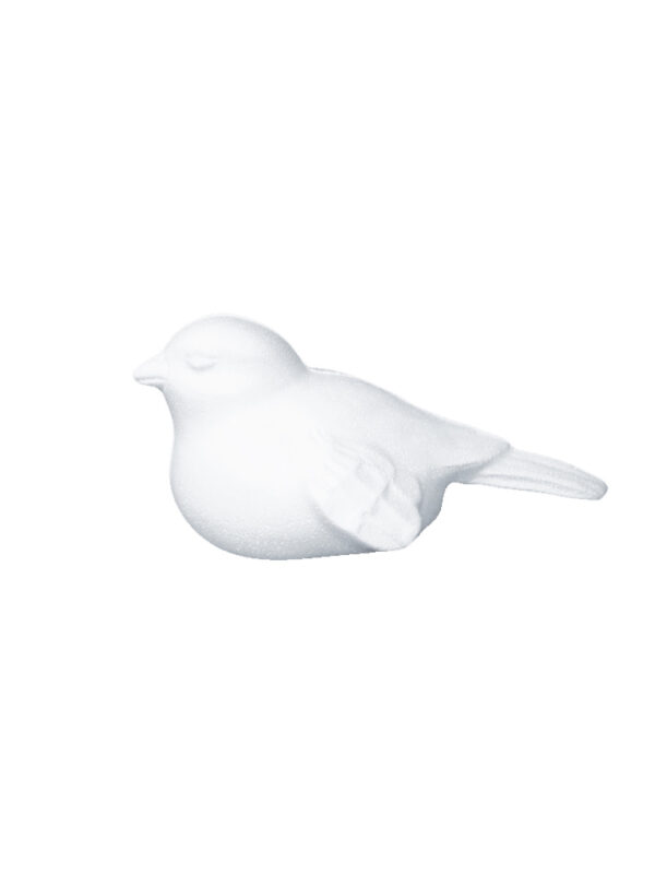 Bird polystyrene 9 x 18 cm (1 pc)