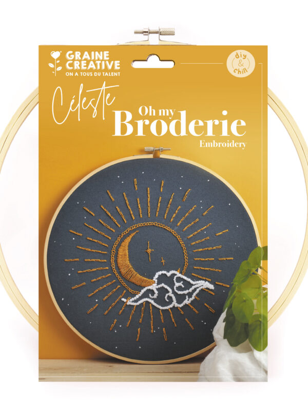 Embroidery kit 280 x 290 x 20 mm – Sky