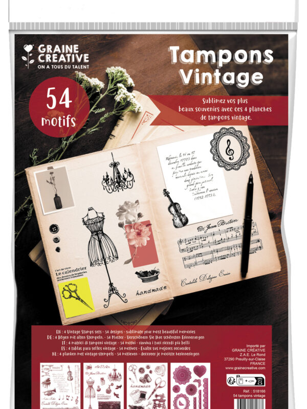 Stamps – Vintage (54 pcs)