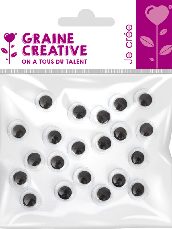 Bag of 20 eyes 9mm