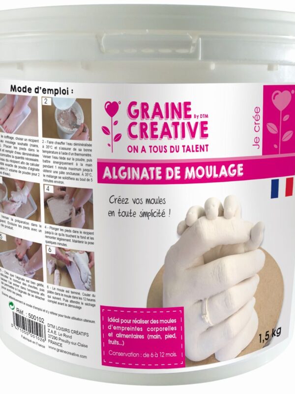 Moulding alginate bucket 1.5 kg