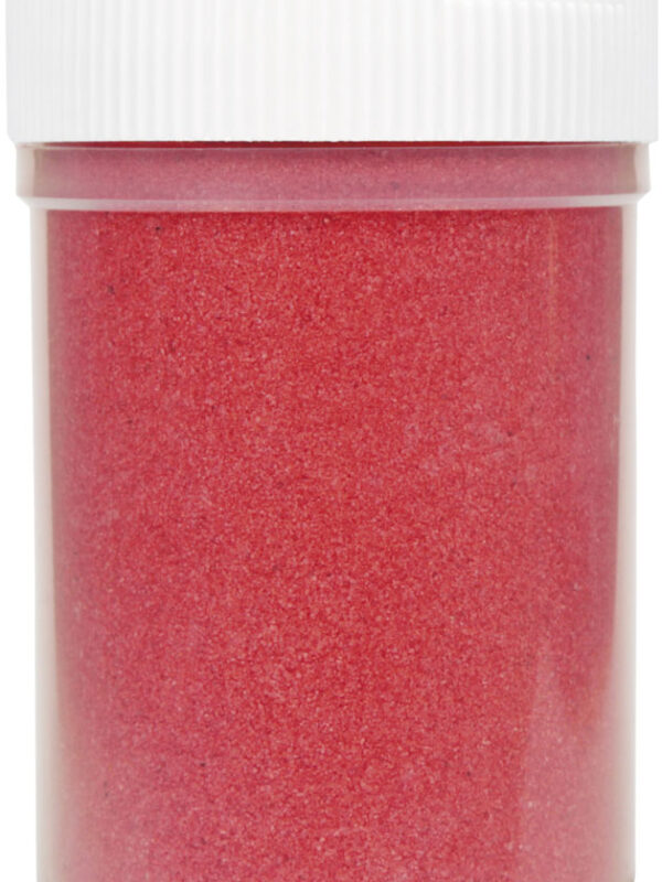 Jar colored sand 230 g – Red no. 36