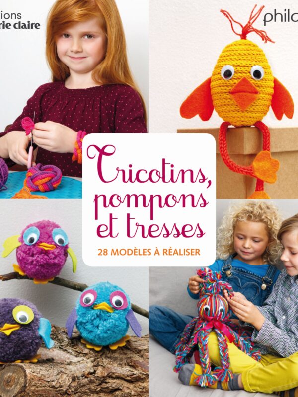Book FR – Knitting spools pompons and braids