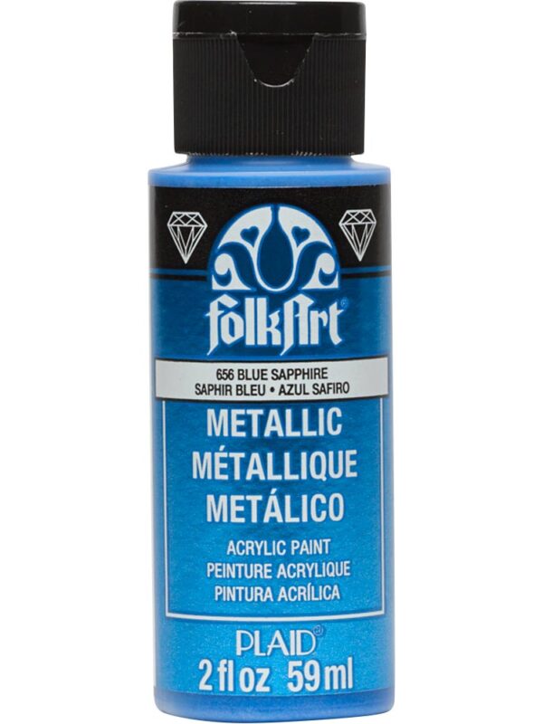 FolkArt metallics 59 ml Blue Sapphire