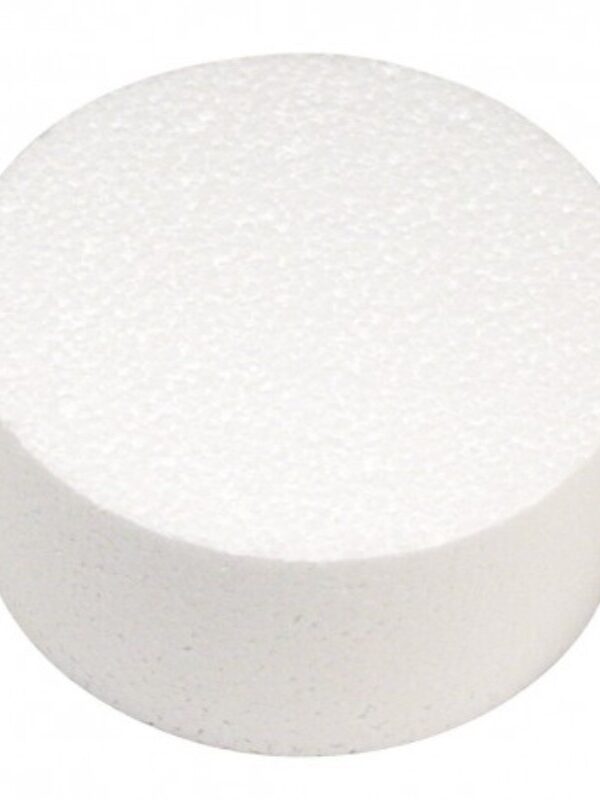 Styrofoam cake mould 25cm x 7cm