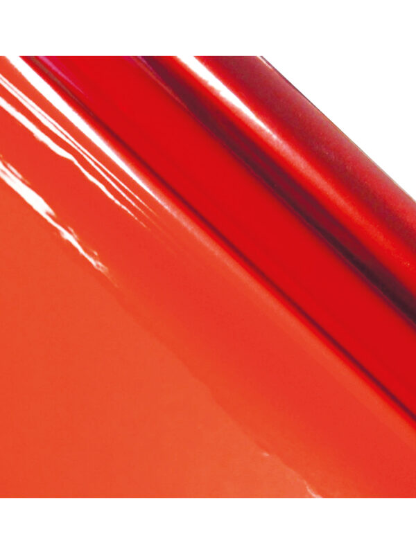 Cellophanrolle 70 cm x 500 cm – Rot (4er-Set)