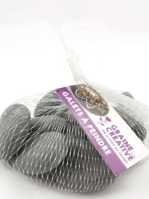 Graue Steine Ø 30 mm – 50 mm (5 Stück)