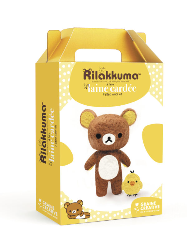 Carded wool kit – Rilakkuma