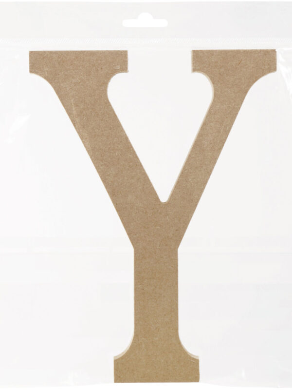 Lettre MDF 220 mm x 12 mm - Y