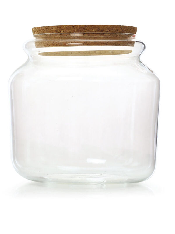 Glass terrarium with cork stopper Ø 150 mm x 150 mm