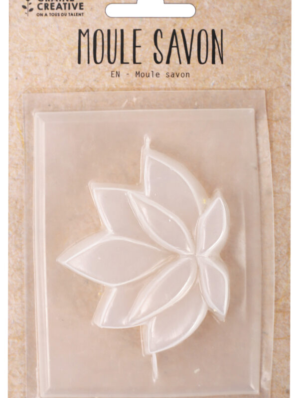 Mini soap mould 70mm x 60mm x 20mm – Lotus flower