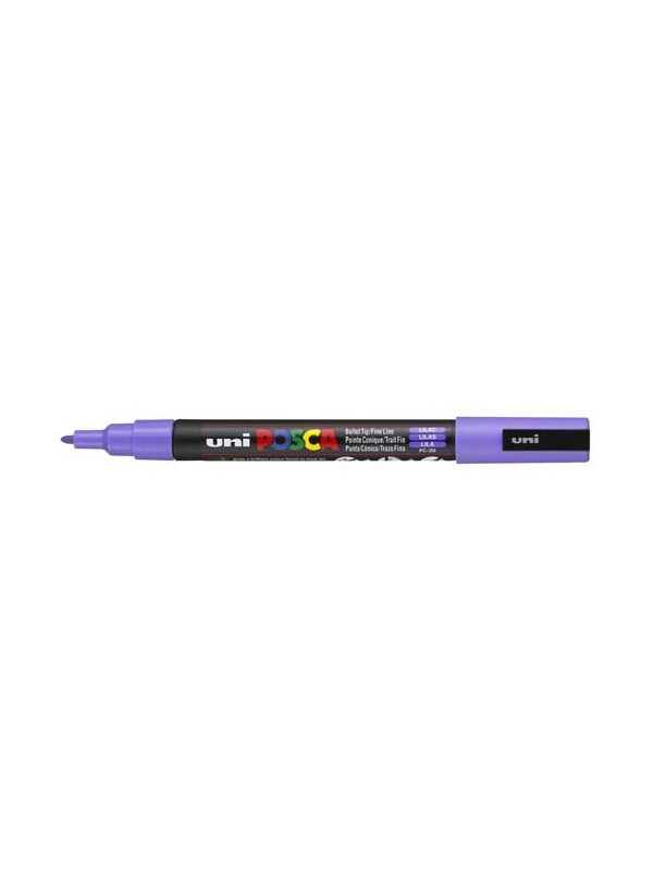 Posca paint marker PC3M fine conical tip - lilac