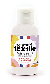 Textile paint 50 ml – White