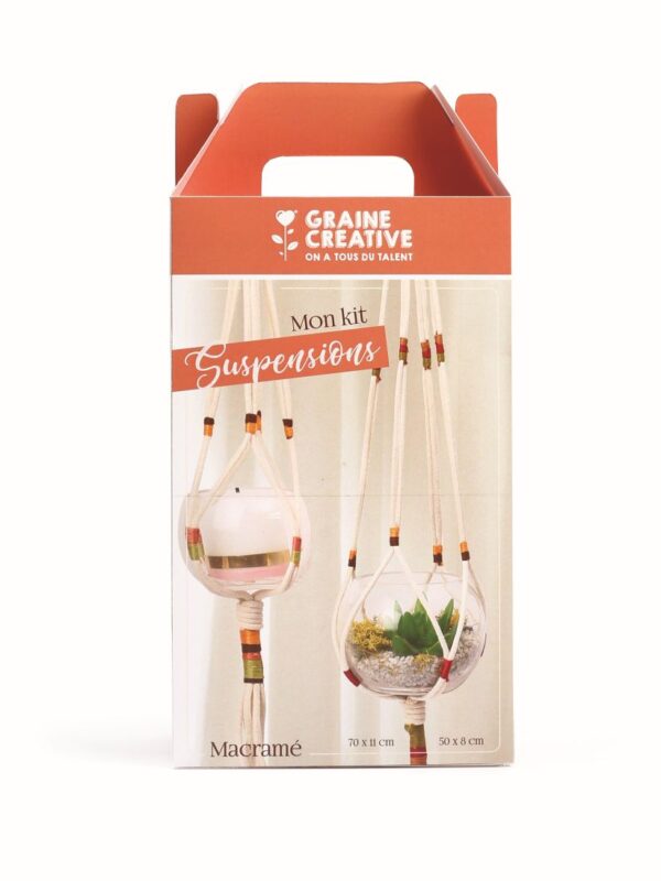 Macrame kit – 2 hangers