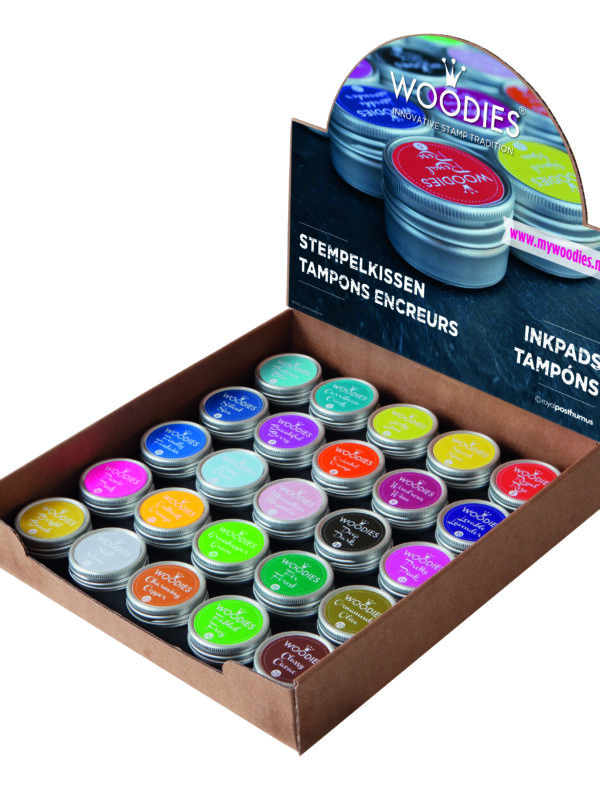 Display Woodies ink pads (25 pcs)
