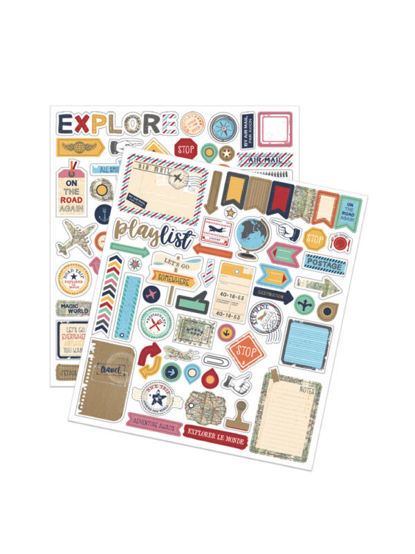 Stickers – Reizen (111 stuks)