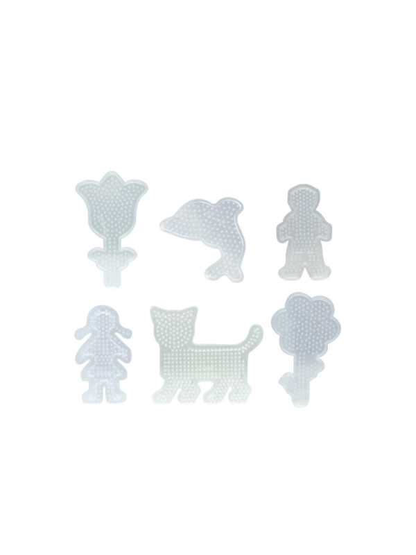 Set of 6 assorted peg boards No.1