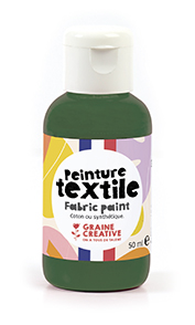 Textile paint 50 ml – Forest green