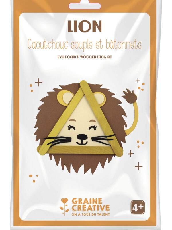 Rubber and sticks kit – Lion