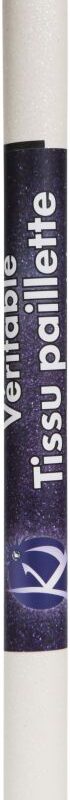 Glitter fabric white 700x450mm