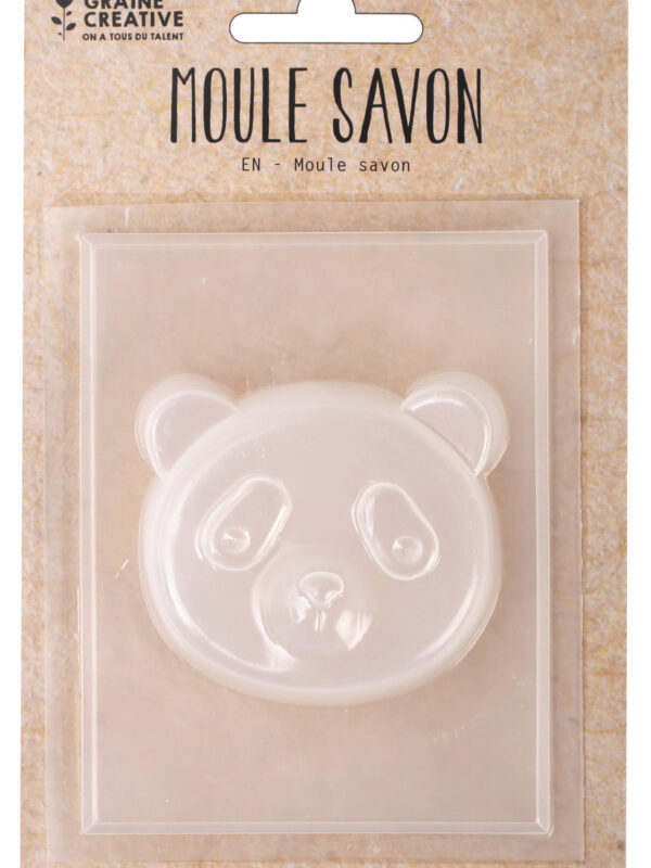Mini soap mould 55mm x 55mm x 20mm – Panda