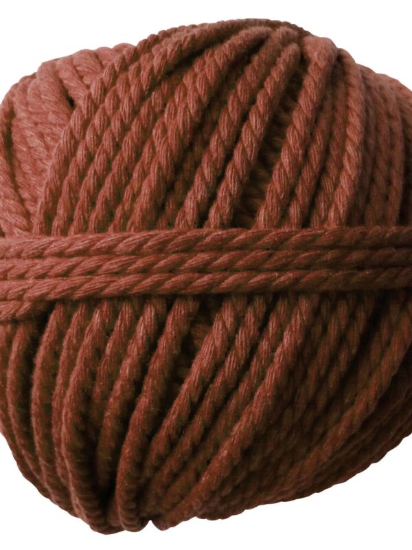 Cotton thread 2.5mm x 50m – Brown