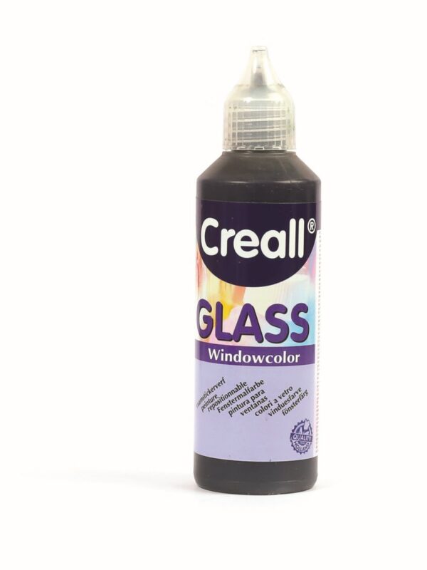 Creall Glas schwarz