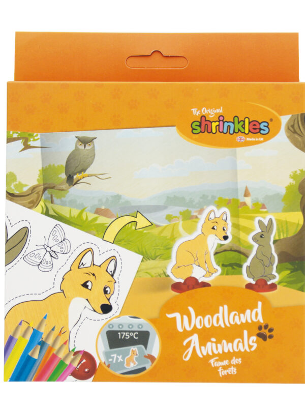 Shrinkles mini pack – Woodland Wildlife