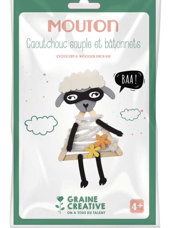 Rubber and sticks kit – Sheep