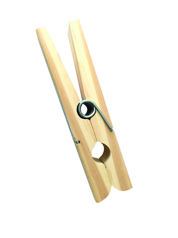 Wooden clothes pegs large 180 mm x 30 mm x 40 mm
